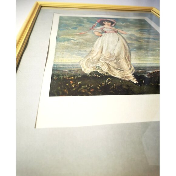 Matted Wall Art Pinkie Sir Thomas Lawrence Sarah Barrett Moulton Framed Vintage - Picture 7 of 13